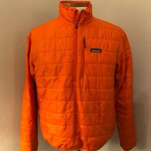 Patagonia men’s nano puff pullover M